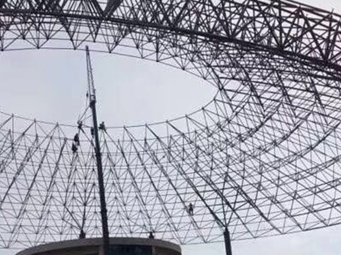 和田篮球馆球形网架厂家价格